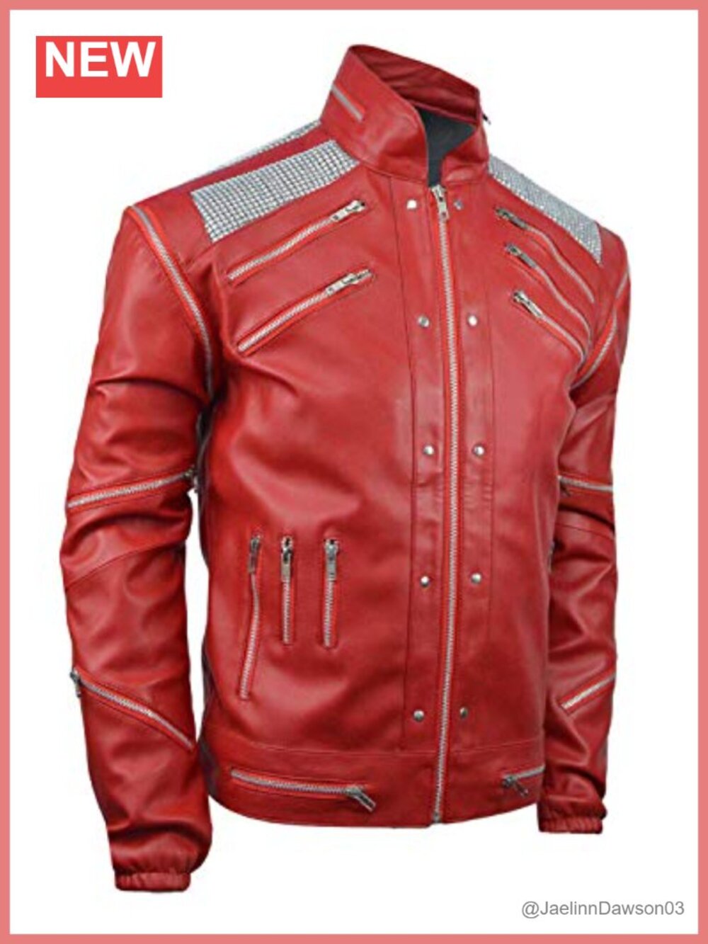 Faux Leather Jacket with Zippers & Mesh Removable Sleeves Moto Style